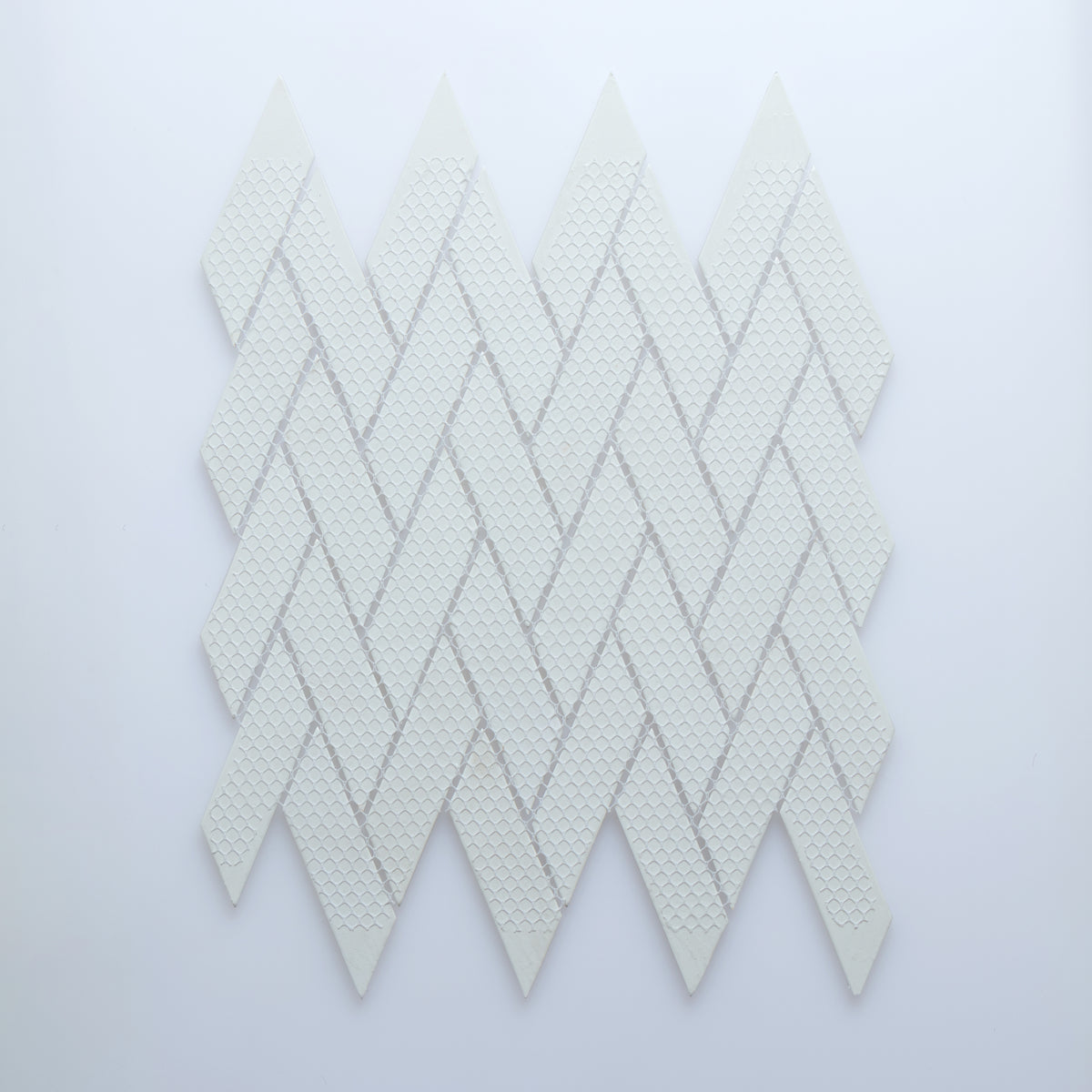 Value Series Herringbone Glass Mosaic Tile 4mm - 6 Square Feet Per