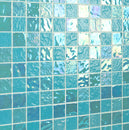 Iridescent 2" x 2" Glass Mosaic Tile for Swimming Pool - 22 Sqft Per Carton