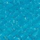 Swimming Pool Wave Series 1" x 3" Straight Edge Glass Mosaic Tile - 5 Square Feet Per Carton