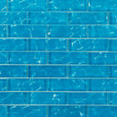 Swimming Pool Wave Series 1" x 3" Straight Edge Glass Mosaic Tile - 5 Square Feet Per Carton