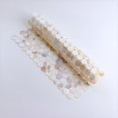 0.8" x 0.8" Mother of Pearl Seashell Penny Round Mosaic Sheet - 10.78 Square Feet Per Carton - Arctic Breeze