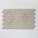 Retro 1" x 1" Hexagon Porcelain Tile in Hex Pattern, Matte Finished Floor & Wall Tile - 9 Square Feet Per Carton