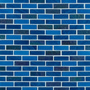 Swimming Pool Shimmer Series 1" x 3" Straight Edge Glass Mosaic Tile - 5 Square Feet Per Carton