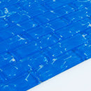 Swimming Pool Wave Series 1" x 3" Straight Edge Glass Mosaic Tile - 5 Square Feet Per Carton