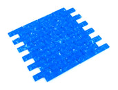 Swimming Pool Wave Series 1" x 3" Straight Edge Glass Mosaic Tile - 5 Square Feet Per Carton