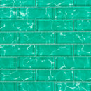 Swimming Pool Wave Series 1" x 3" Straight Edge Glass Mosaic Tile - 5 Square Feet Per Carton