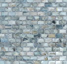 0.6" x 1" Mother of Pearl Seashell Brick Joint Mosaic Sheet - 5 Square Feet Per Carton