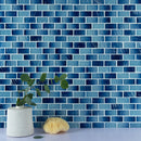 Artista 1" x 2" Glass Mosaic Tile - 5 Square Feet Per Carton