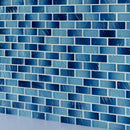 Artista 1" x 2" Glass Mosaic Tile - 5 Square Feet Per Carton