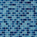 Artista 1" x 2" Glass Mosaic Tile - 5 Square Feet Per Carton