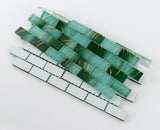 Artista 1" x 2" Glass Mosaic Tile - 5 Square Feet Per Carton