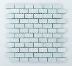 Artista 1" x 2" Glass Mosaic Tile - 5 Square Feet Per Carton