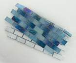 Swimming Pool Horizon Series 1" x 2" Glass Mosaic Tile - 5 Square Feet Per Carton