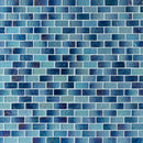 Swimming Pool Horizon Series 1" x 2" Glass Mosaic Tile - 5 Square Feet Per Carton