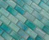 Swimming Pool Horizon Series 1" x 2" Glass Mosaic Tile - 5 Square Feet Per Carton