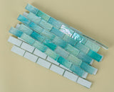 Swimming Pool Horizon Series 1" x 2" Glass Mosaic Tile - 5 Square Feet Per Carton