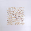0.6" x 1.2" Mother of Pearl Seashell Brick Layout Mosaic Sheet - 10.56 Square Feet Per Carton - Pacific Flow