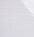 4" x 12" Individual Glass Subway Tile, Backsplash for Kitchen and Bathroom - 5 Square Feet Per Carton