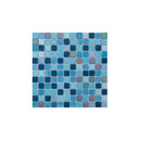 Gaia 0.9" x 0.9" Straight Edge Recycled Glass Mosaic Wall and Floor Tile - 11 Sqft per Carton