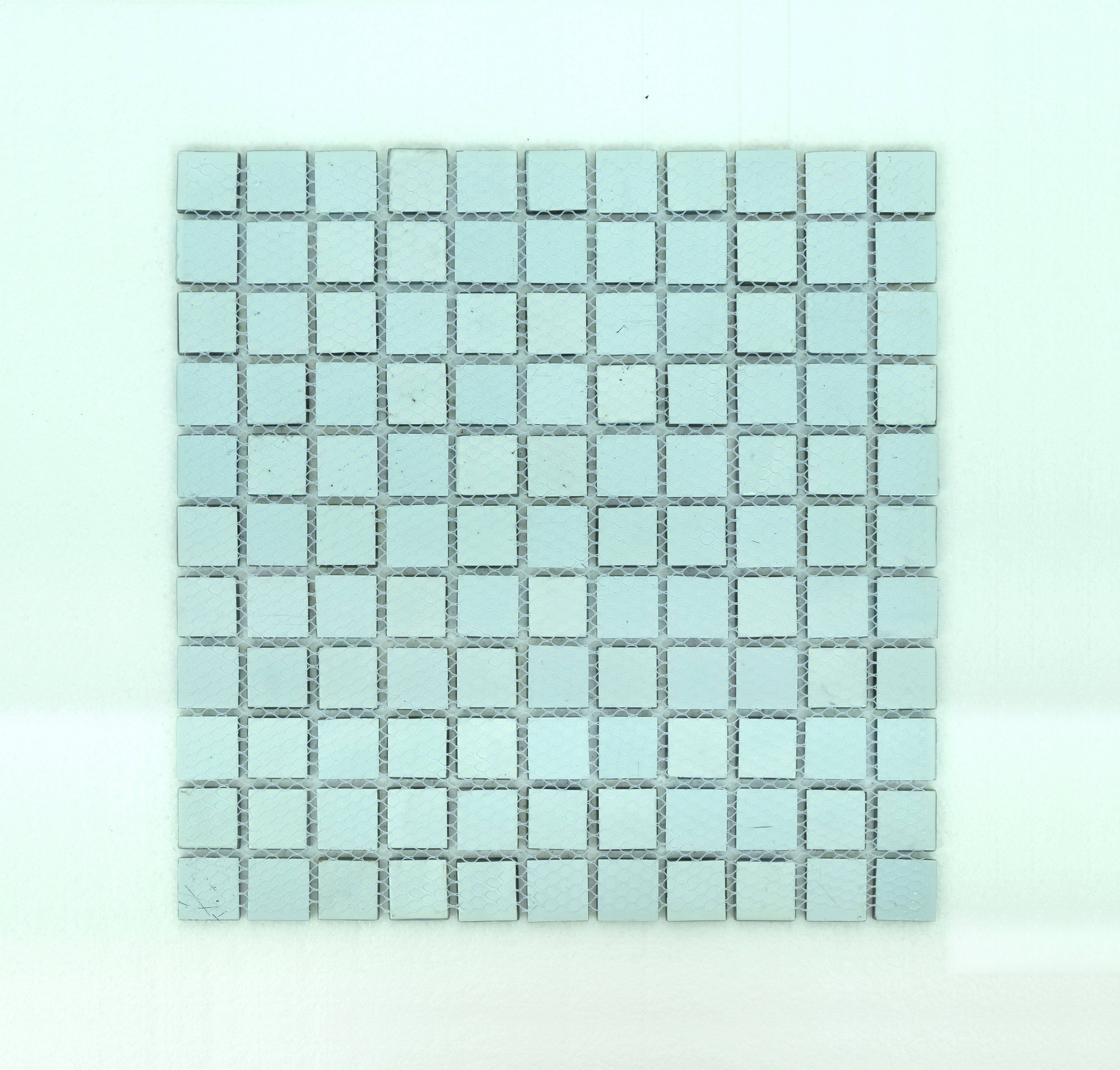 Iridescent 1" x 1" Glass Mosaic Tile for Swimming Pool - 22 Sqft Per Carton