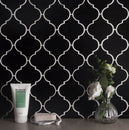 3.5" x 4.25" Arabesque Glass Mosaic Subway Tile, Backsplash for Kitchen and Bathroom - 5 Square Feet Per Carton