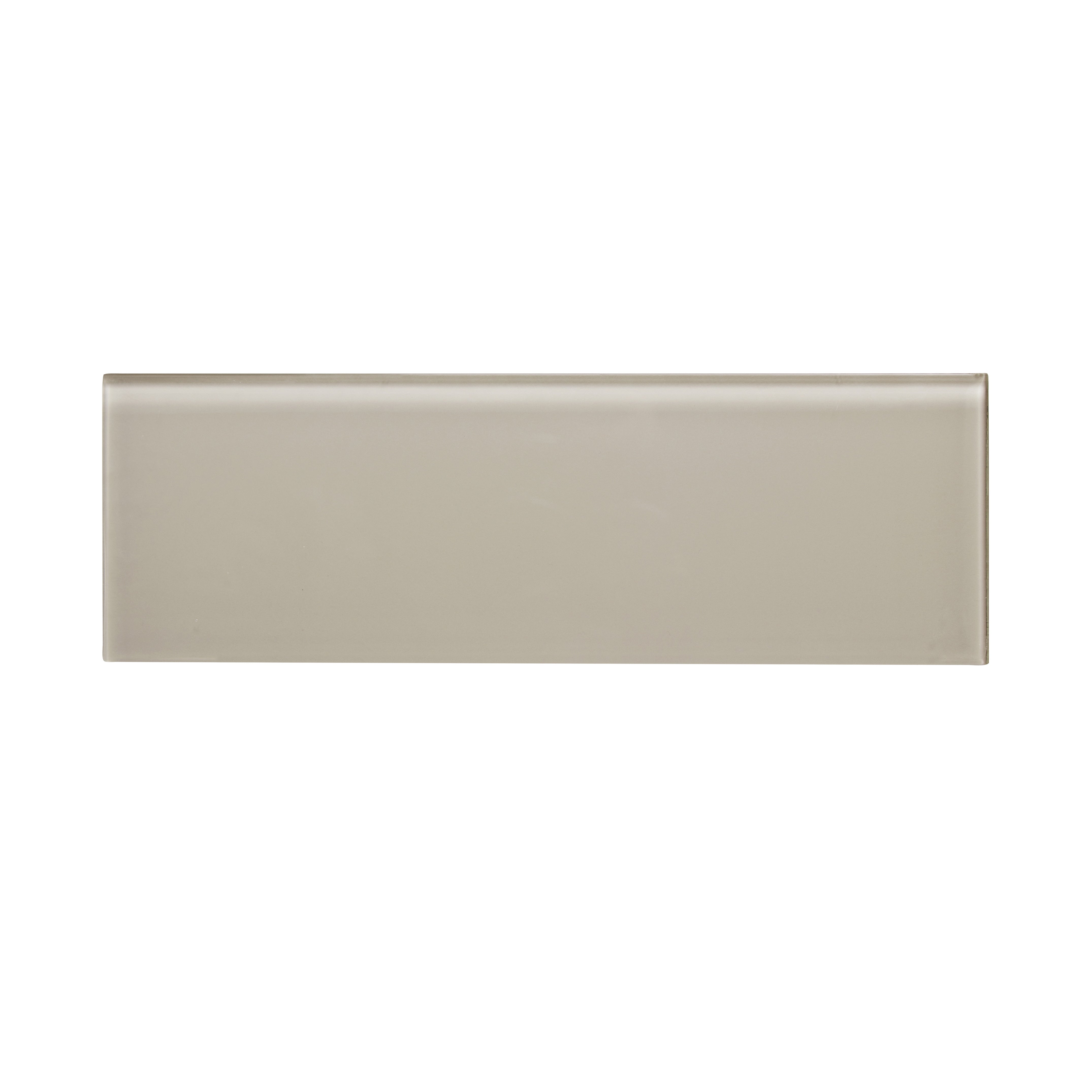 4" x 12" Individual Glass Subway Tile, Backsplash for Kitchen and Bathroom - 5 Square Feet Per Carton