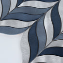 Twilight 1" x 5" Aluminum Leaf Mosaic Wall Tile - 7 Square Feet Per Carton